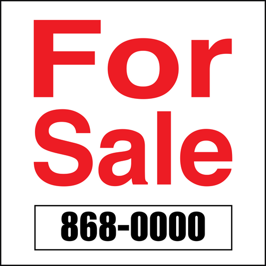 For Sale Sign