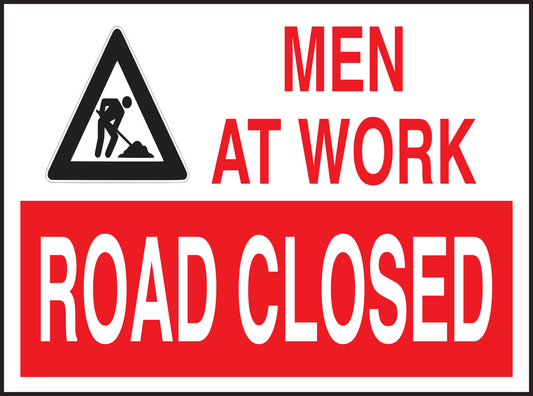 Road Closed Sign