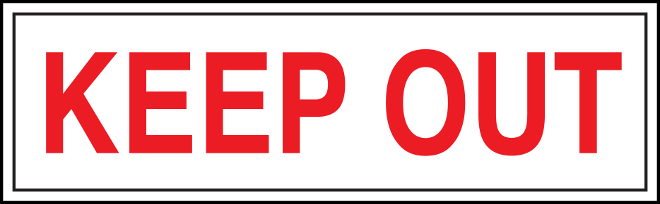 Rectangular SIGNS