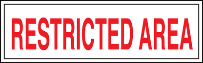 Rectangular SIGNS