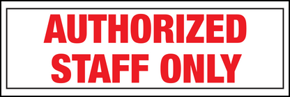 Rectangular SIGNS