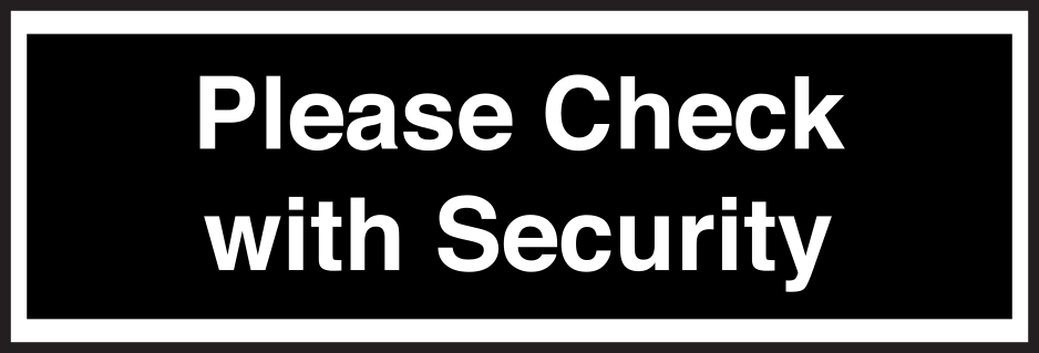 Rectangular SIGNS