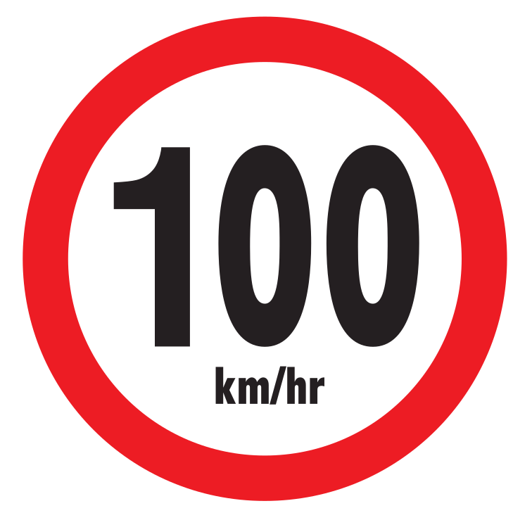 100 Speed limit